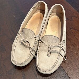 Tods Classic Driving Loafer Shoes Suede Women’s size 37.5